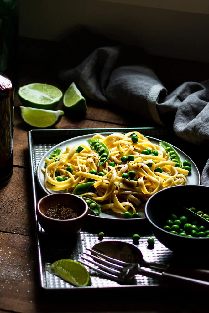 Pasta with Peas 